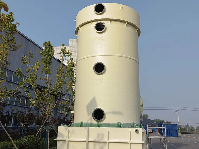 Tour d'absorption des gaz de queue FRP