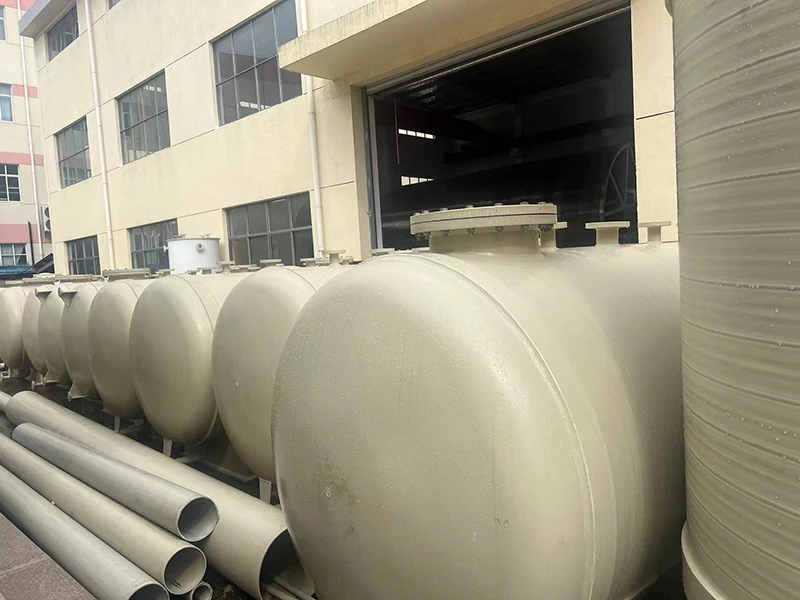 Réservoir de stockage horizontal en polypropylène