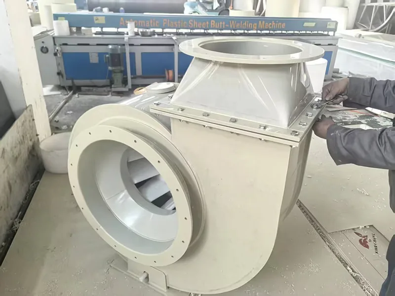 Ventilateur anticorrosion PP